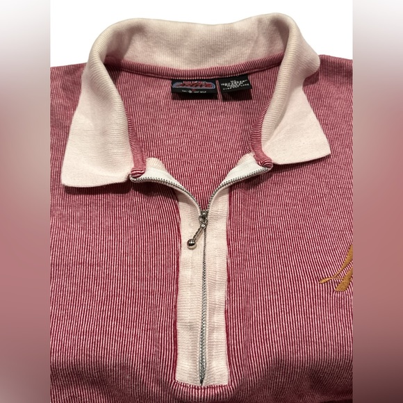 Vintage San Francisco 49ers Polo 1997 1/4 Zip NFL Active EUC Embroidered Logo - Picture 7 of 13